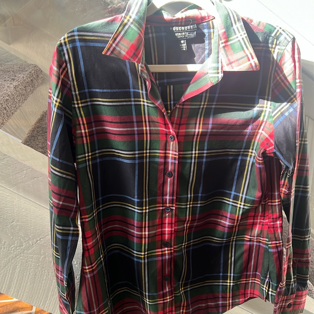 Your holiday plaid shirt in RL plaid